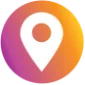 Location icon violet