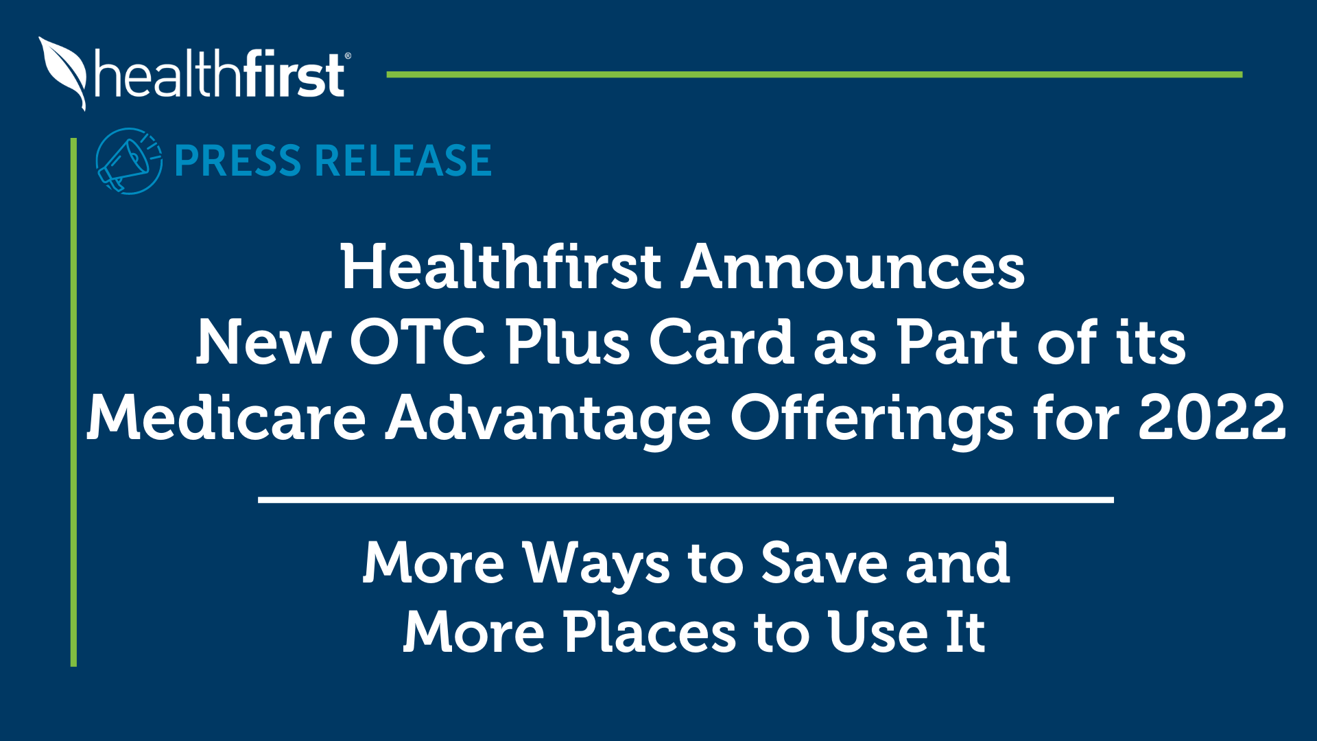 How To Apply For Otc Card Healthfirst